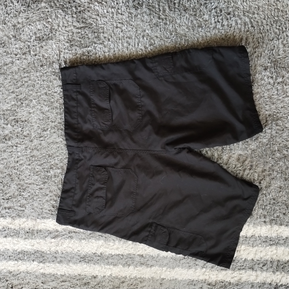 Black Casual Shorts